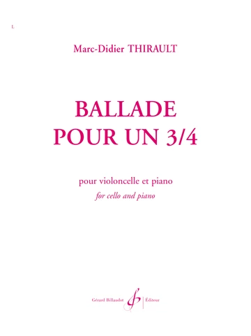 Ballade pour un 3/4 Visuel